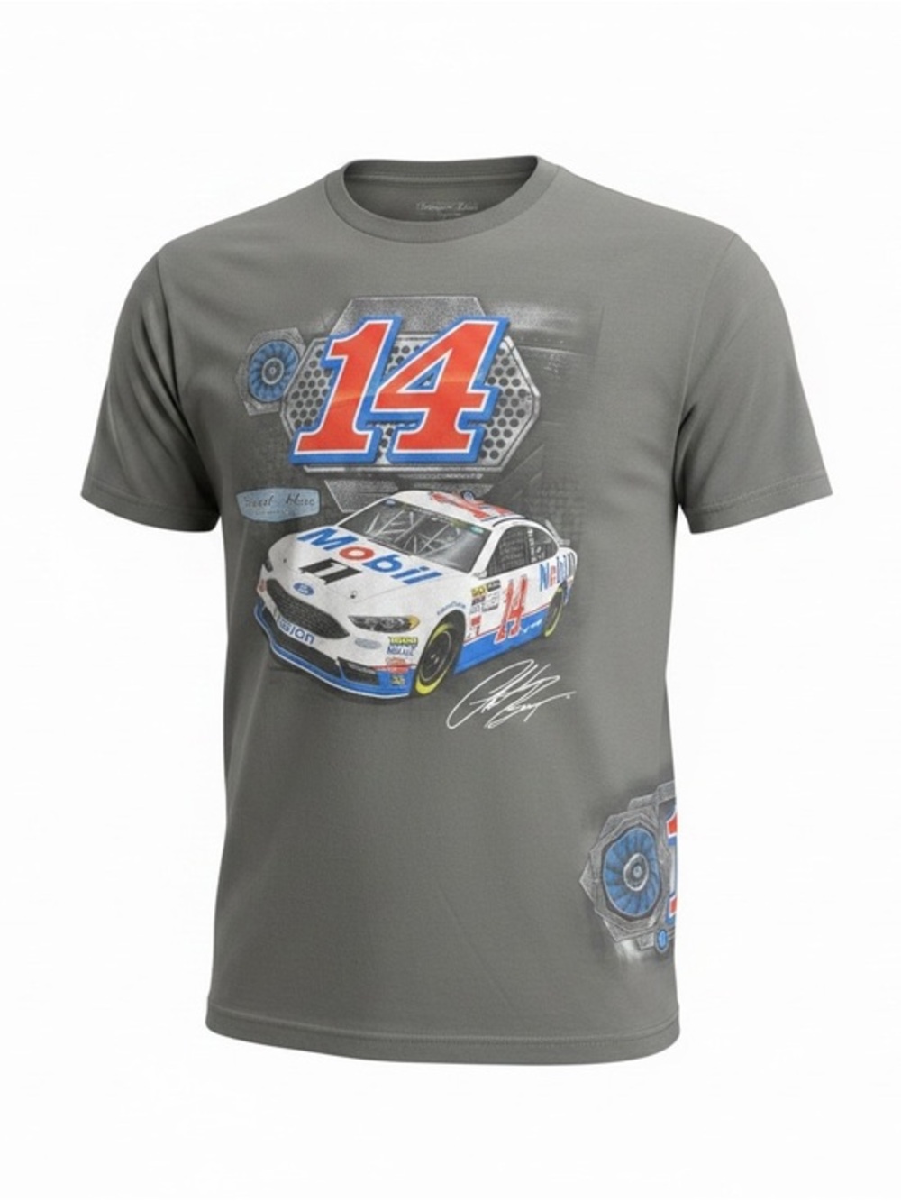 Clint Bowyer #14 Mobil 1 NASCAR Stewart-Haas Racing T-Shirt XL